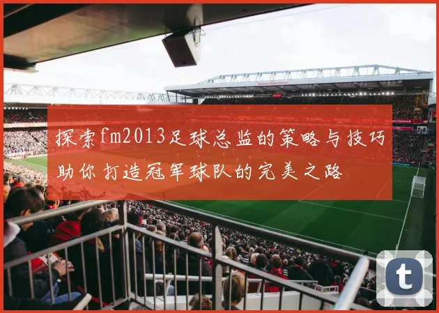 探索fm2013足球总监的策略与技巧助你打造冠军球队的完美之路